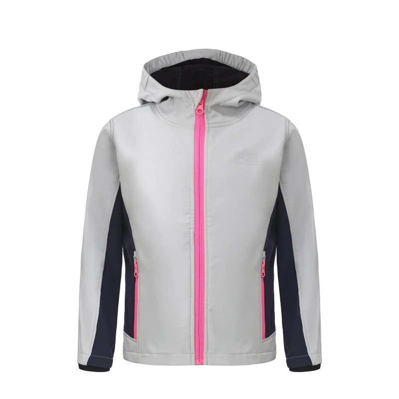 Image of Karrimor Kids Softshell Jacket Ice Grey female 7-8 (S)