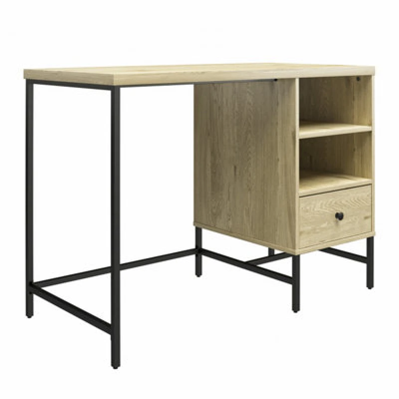 Image of Dorel Tamlin Desk Linseed Oak, Brown 4424912COMQEUK