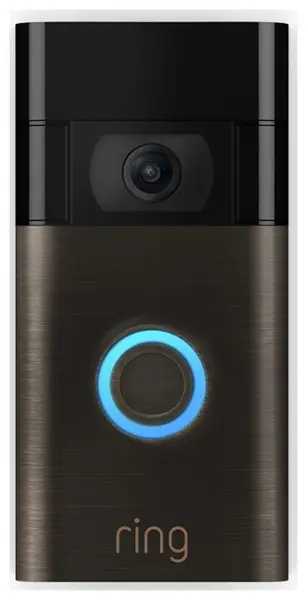 Image of Ring Video Doorbell (Gen 2) Smart Doorbell Full HD 1080p - Venetian Bronze