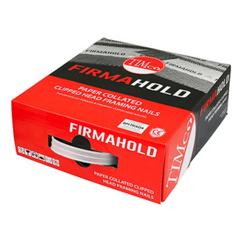 Image of Firmahold First Fix Framing Straight Shank Bright Nails CBRT90 Length: 90mm