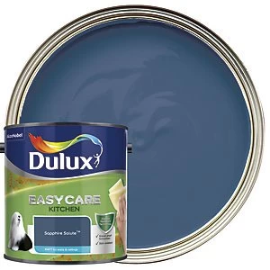 Image of Dulux Easycare Kitchen Sapphire Salute Matt Emulsion Paint 2.5L