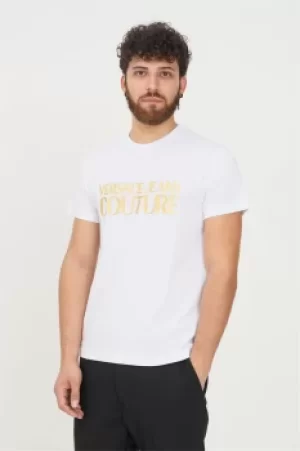 Image of Versace JEANS COUTURE T-Shirt Unisex White