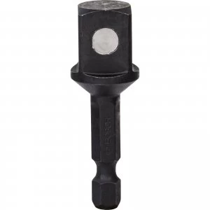 Image of Bosch 1/4" Impact Socket Adaptor 1/2"