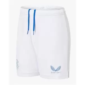 Image of Castore Rangers Fourth Shorts 2021 2022 Junior - White