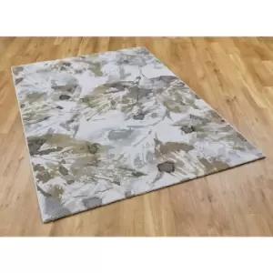 Image of Liberty 34007 6191 80cm x 150cm Rectangle - Grey and Yellow and Ivory