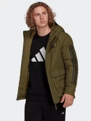 Image of Adidas Utilitas 3 stripes Hooded Jacket