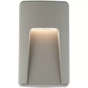 Image of Loops - Vertical Outdoor IP65 Pathway Guide Light - Indirect cct LED - Grey abs Plastic