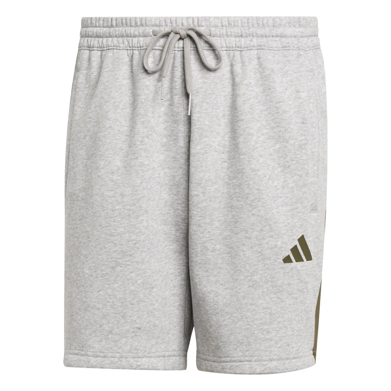 Image of adidas Seasonal Essentials Colorblock Shorts Mens Grey Heather male M