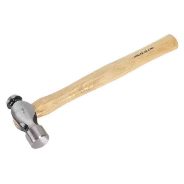 Image of Genuine SEALEY BPH32 Ball Pein Hammer 2lb Hickory Shaft