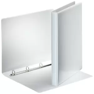 Image of Rexel A4 Presentation Binder; White; 16mm 4D-Ring Diameter - Outer