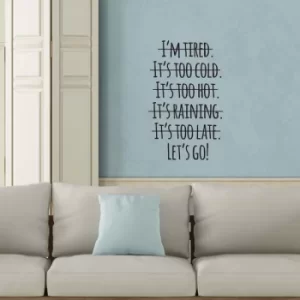 Image of DSK-66 Black Decorative Wall Sticker