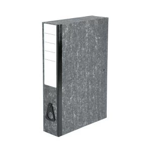 Image of 5 Star Value Foolscap Box File 75mm Spine Cloud Effect Pack of 10