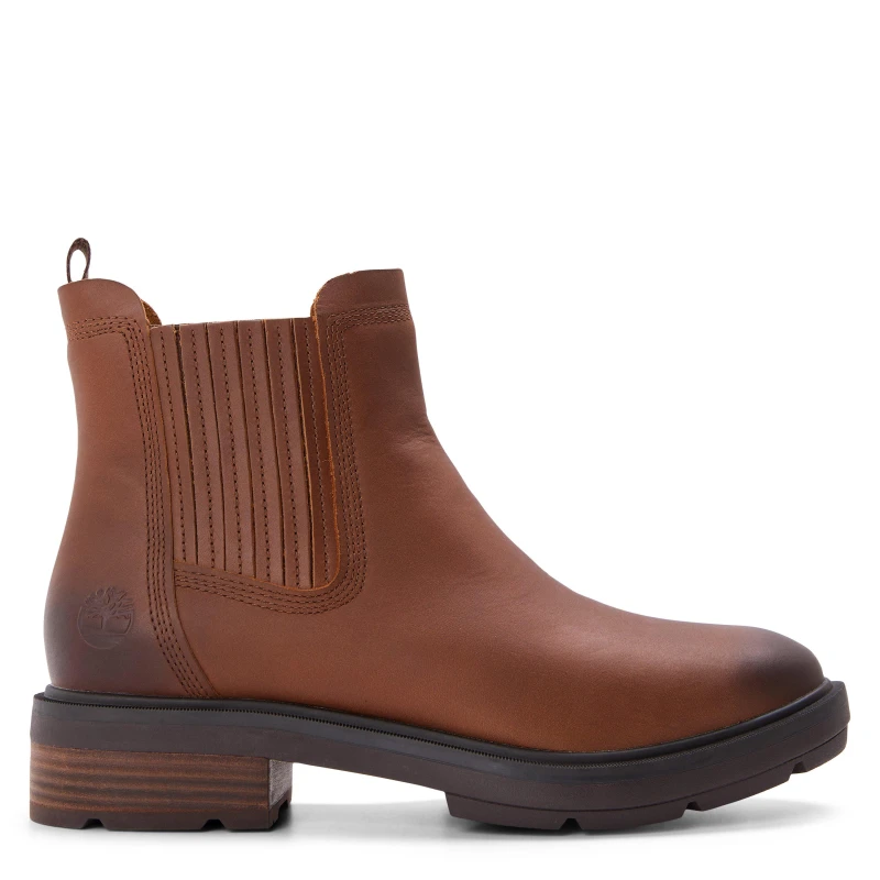 Image of Timberland - Brimfield Mid Chelsea Boot For Her in Brown, Woman, Brown, Size: 6
