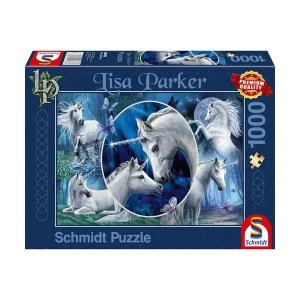Image of Lisa Parker: Mythical Unicorns 1000 Piece Jigsaw Puzzle