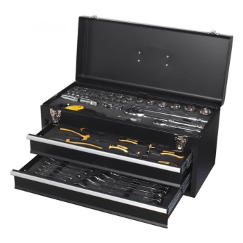 Image of Sealey S01055 Portable Tool Chest 2 Drawer with 90pc Tool Kit