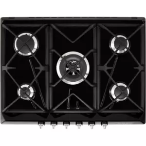 Image of Smeg Victoria SR975NGH 68cm Gas Hob - Black