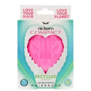 Image of Tangle Teezer Teezer Angel Reborn Compact Hairbrush Ladies - Pink