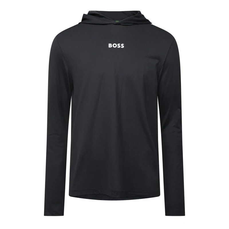 Image of Boss Mens Scott Active Short Sleeve Polo Shirt Black male XL