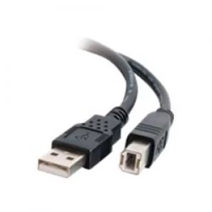 Image of C2G 5m USB 2.0 A/B Cable - Black