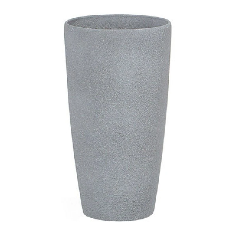 Image of Beliani Plant Pot Abdera 23cm Grey