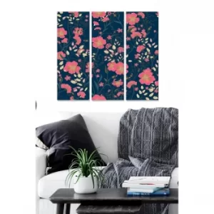 Image of MDF1151445 Multicolor Decorative MDF Painting (3 Pieces)