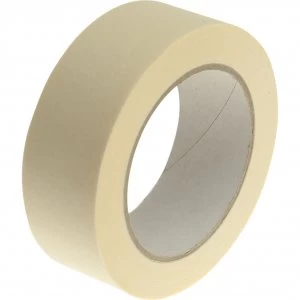 Image of Faithfull Masking Tape White 50mm 50m