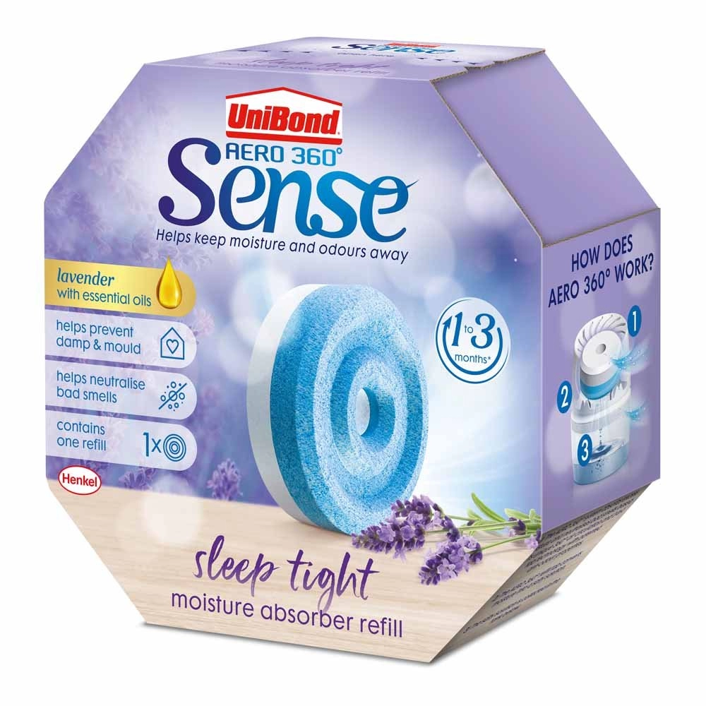 Image of UniBond Aero 360 Lavender Refill 4 Pack