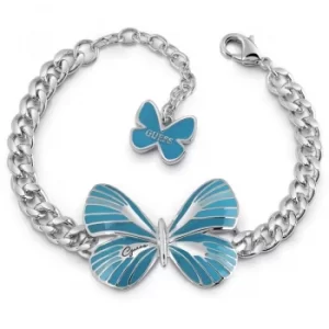 Image of Ladies Guess Silver Plated Tropical Dream Bracelet