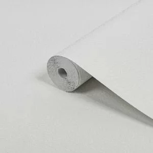 Image of Laura Ashley Little Vines White Leaf Smooth Wallpaper