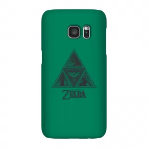Image of Nintendo The Legend Of Zelda Triforce Phone Case - Samsung S7 Edge - Snap Case - Gloss