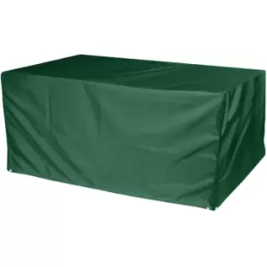 Image of Sofa Dining Rectangular Table Cover in Green