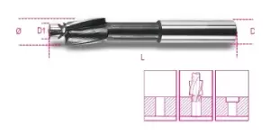 Image of Beta Tools 421 5 HSS Countersink Drill Bit with Guide Pin M5 004210005