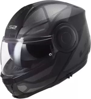 Image of LS2 FF902 Scope Axis Helmet, black-grey-silver, Size 2XL, black-grey-silver, Size 2XL