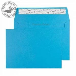 Image of Creative Colour Caribbean Blue PS Wallet C6 114x162mm Ref 110