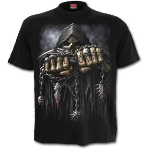 Image of Game Over Mens Medium T-Shirt - Black