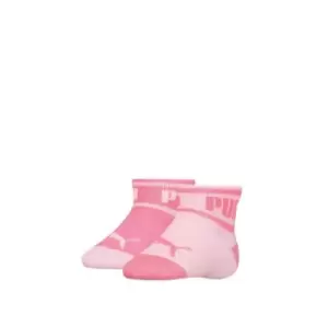 Image of Puma Word Baby Socks - Pink
