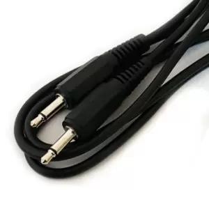 Image of 2.5m 3.5mm Mono Male to Plug Cable Lead AUX Mixer Audio Signal Speaker Jack Wire
