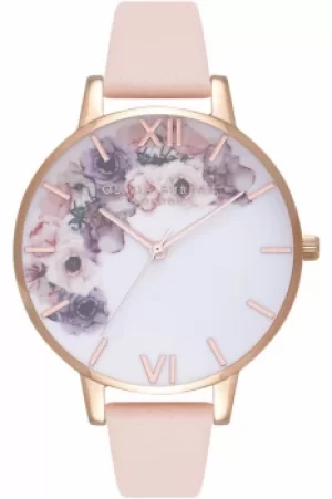 Image of Ladies Olivia Burton Watercolour Florals Watch OB16PP30