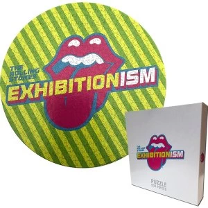 Image of The Rolling Stones - Exhibitionism Round Jigsaw Puzzle - 500 Pieces