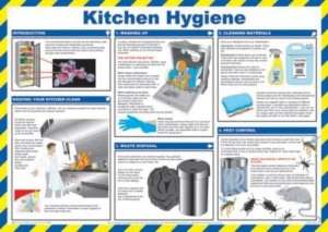 Image of Safety Poster - Kitchen Hygiene