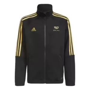 Image of adidas Mo Salah 3-Stripes Track Top Kids - Black