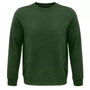 Image of SOLS Unisex Adult Comet Organic Sweatshirt (M) (Bottle Green)