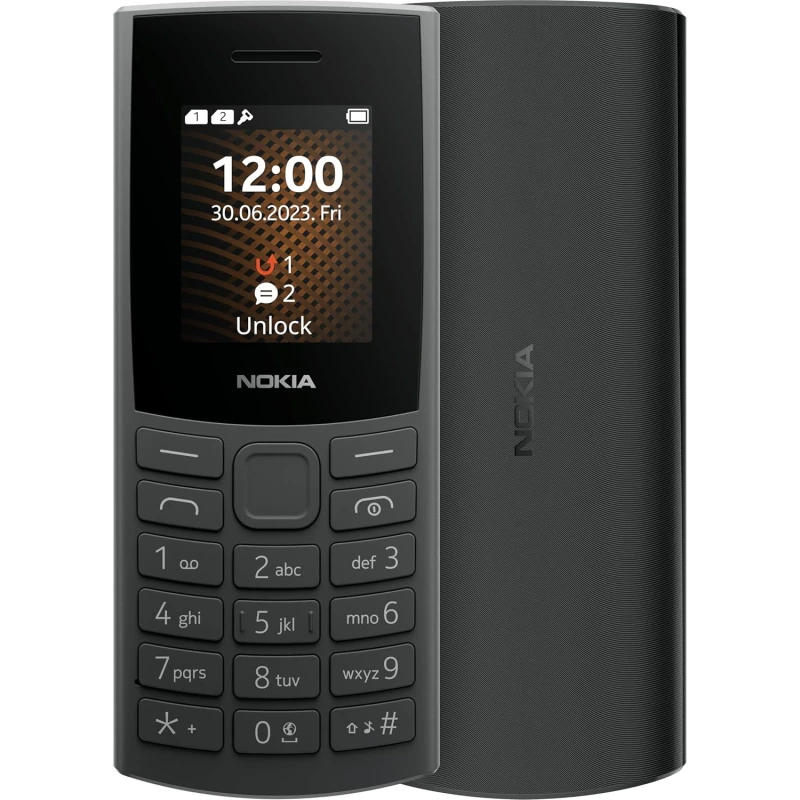 Image of Nokia 105 4G 2024 1.8" 128MB 4G Unlocked & SIM Free Mobile Ph