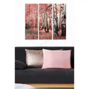 Image of MDF225102556 Multicolor Decorative MDF Painting (3 Pieces)