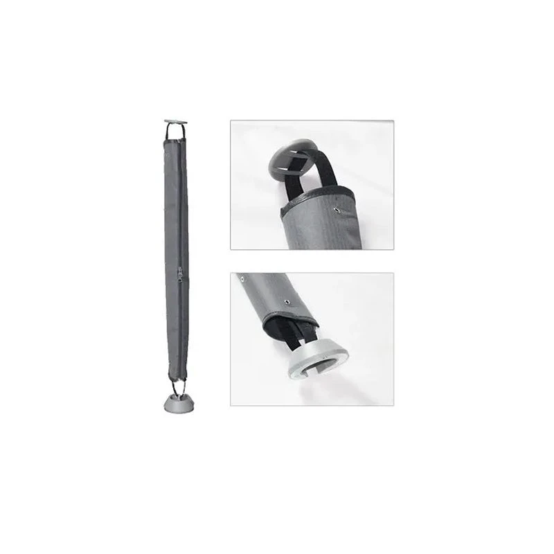 Image of POWERDATA FABRIC SILVER SLINKY WITH UP / DOWN ZIP WITH WEIGHTED BASE