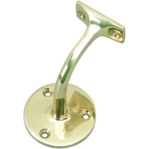 Image of Wickes Brass Effect Handrail Bracket