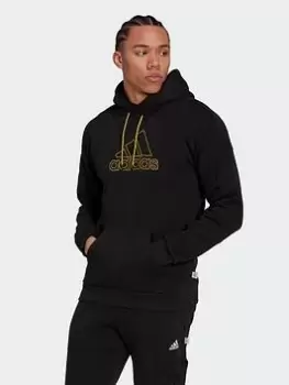 Image of adidas Fi Wtr Hoodie - Black, Size XS, Men