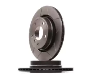 Image of BREMBO Brake disc BMW 09.7702.75 34211165563,34216855154,34216864056 Brake rotor,Brake discs,Brake rotors