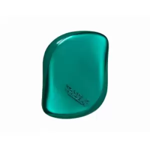 Image of Tangle Teezer Compact Styler Pug Love Hairbrush Green Jungle