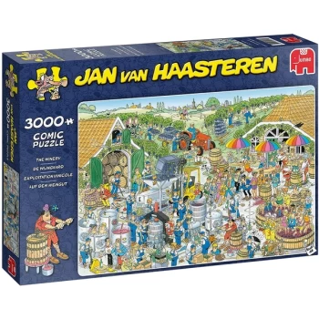 Image of Jumbo Jan Van Haasteren The Winery Jigsaw - 3000 Piece